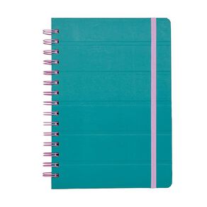 Uniti Clubhouse Hardcover Notebook Debossed Green Dark