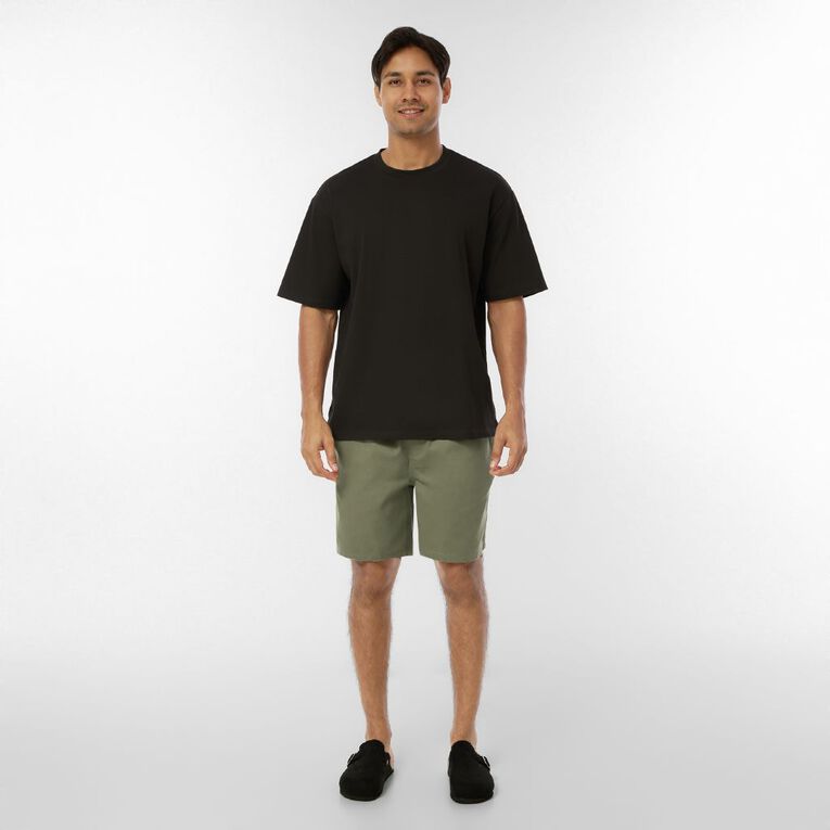 H&H Men's Woven Shorts, Green Mid, hi-res