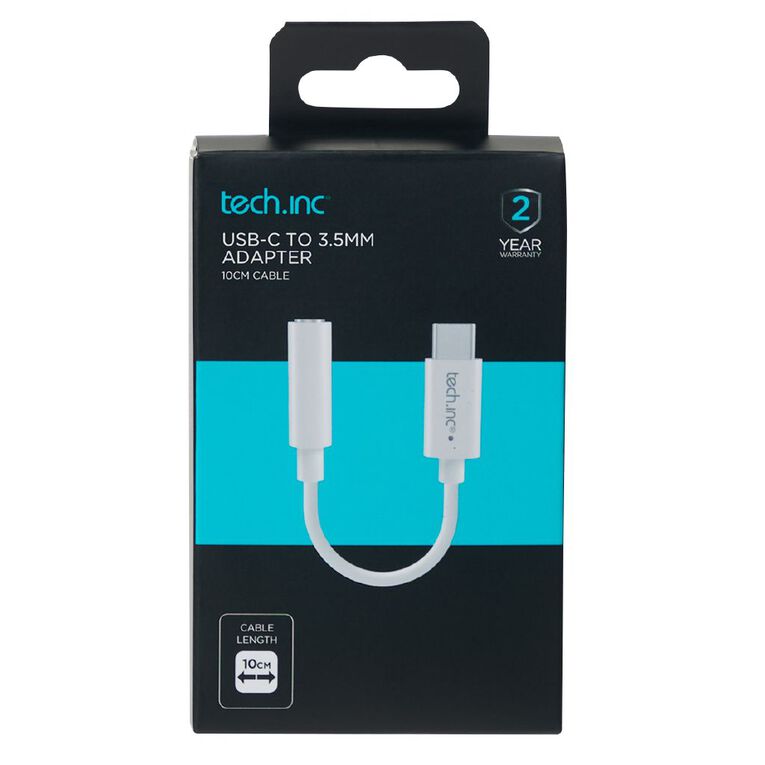 Tech.Inc USB-C to 3.5mm Adapter, , hi-res