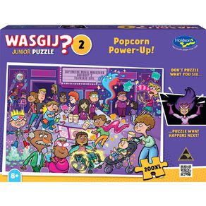 WASGIJ Junior #2 XL Popcorn Power Up 200 Piece Puzzle