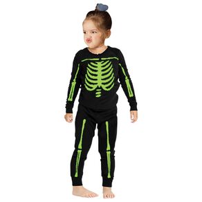 Scarehouse Glow-In-The-Dark Skeleton Costume 1-2 Years