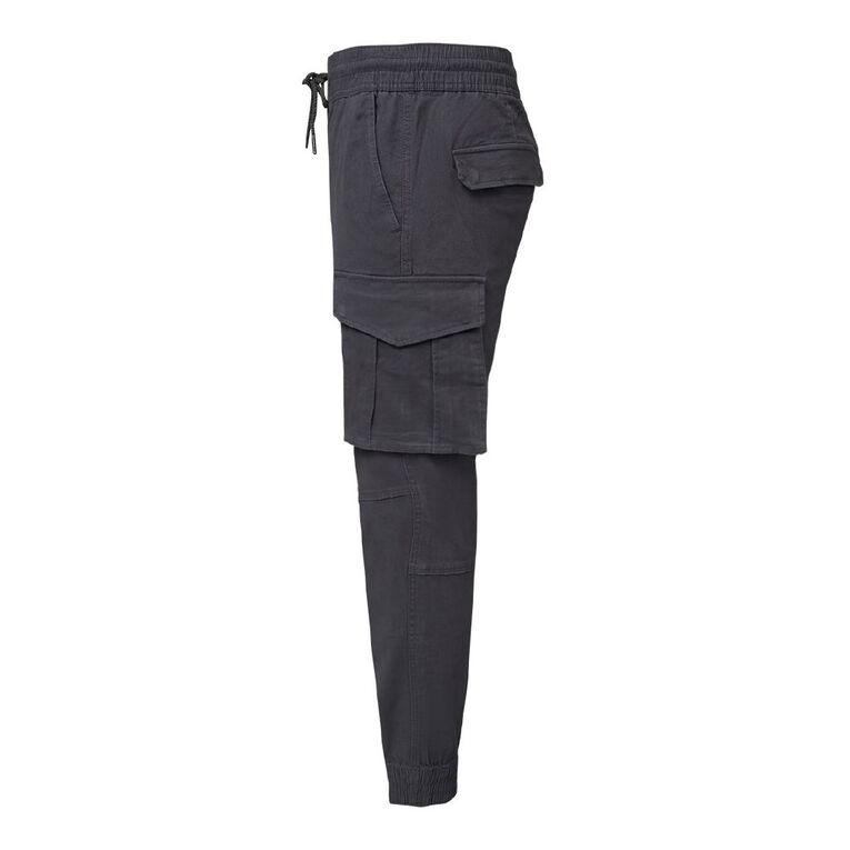 H&H Men's Cargo Joggers, Grey Dark, hi-res