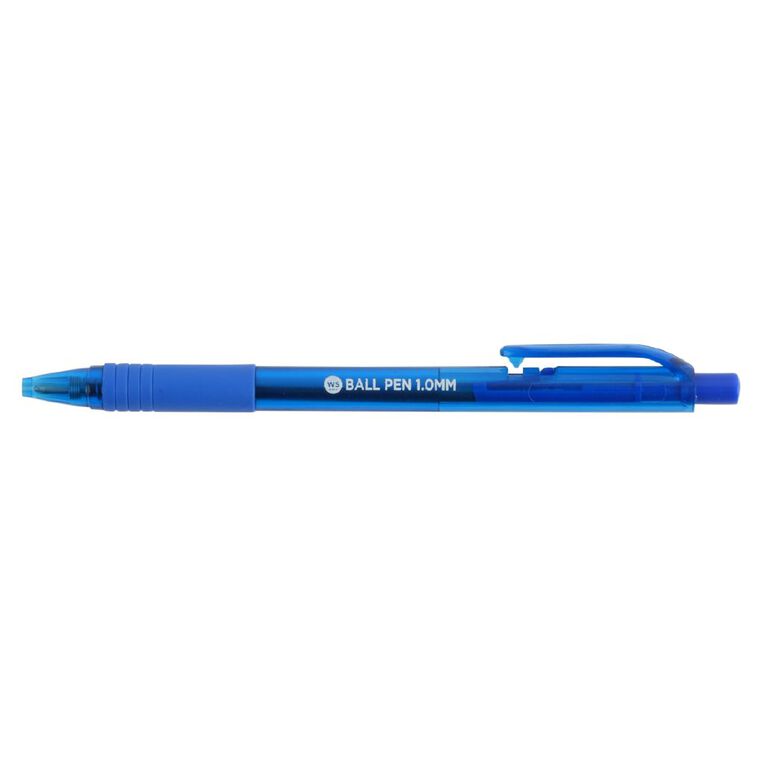 WS Classic Ball Pens 50 Pack Blue, , hi-res