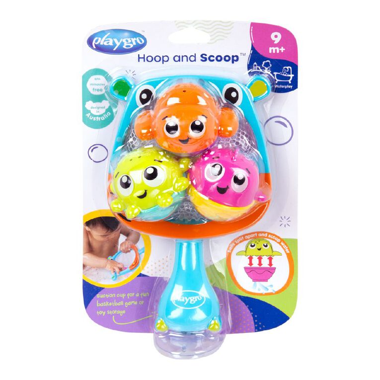 Playgro Hoop & Scoop Bath Toys, , hi-res