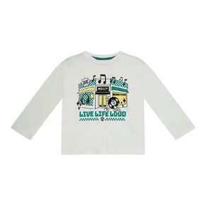 Young Original Long Sleeve Printed Tee