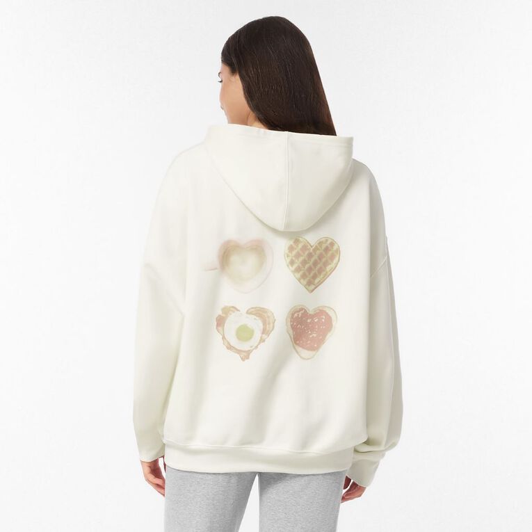 H&H Women's Lounge Hoodie, White, hi-res