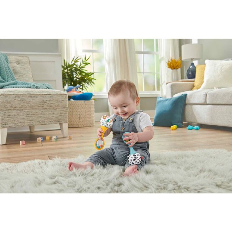 Fisher-Price Shake & Rattle Maracas, , hi-res