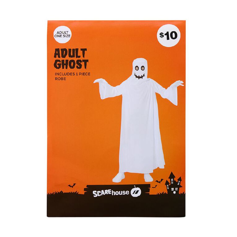 Scarehouse Adult Ghost Costume One Size, , hi-res