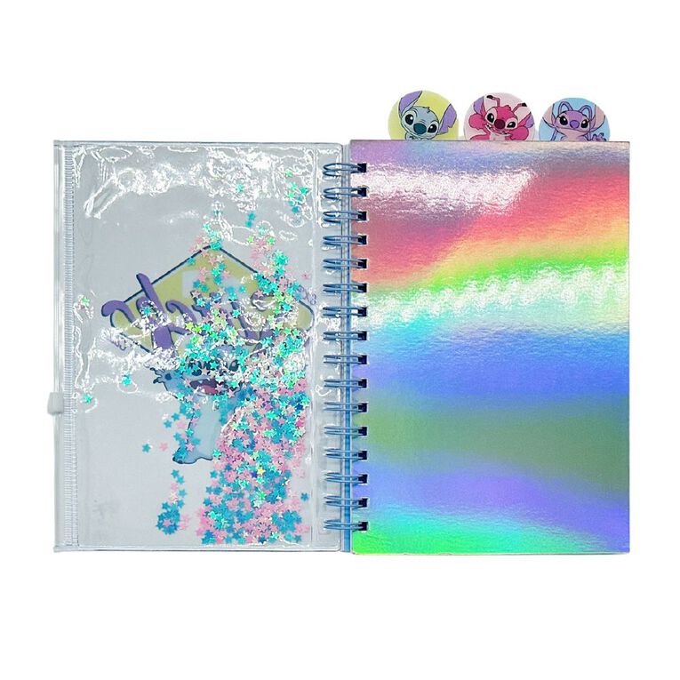 Stitch A5 Spiral Pouch Notebook, , hi-res