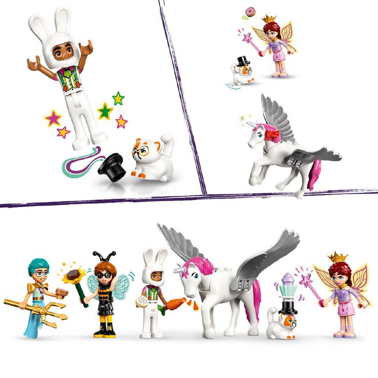 LEGO Friends Costume Party with Unicorn and Fairy 42661, , hi-res