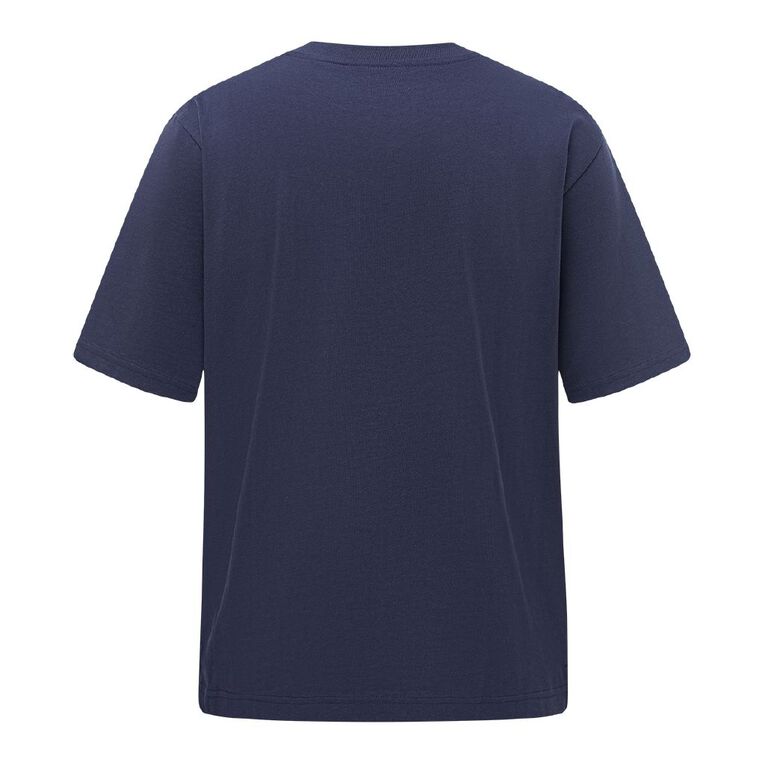 Garage Men's Heavyweight Boxy Tee, Black, hi-res