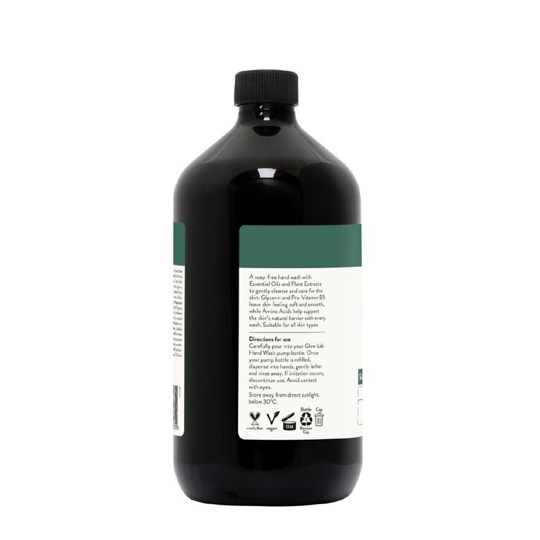Glow Lab Handwash Salted Caramel And Pistachio Refill 900ml, , hi-res
