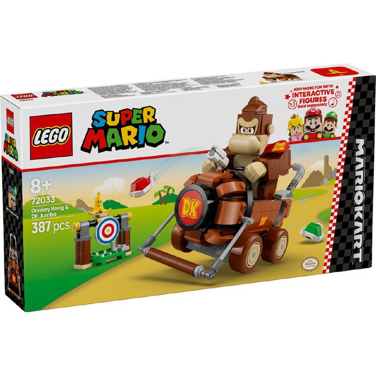 LEGO Super Mario Mario Kart Donkey Kong & DK Jumbo 72033, , hi-res