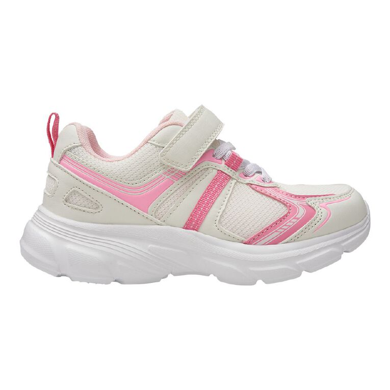 Active Intent Senior Kids' Jia Trainers, White, hi-res