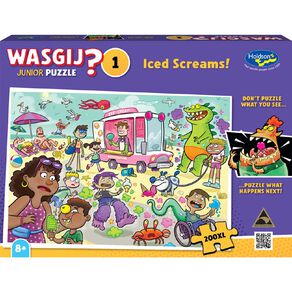 WASGIJ Junior #1 XL Iced Screams 200 Piece Puzzle