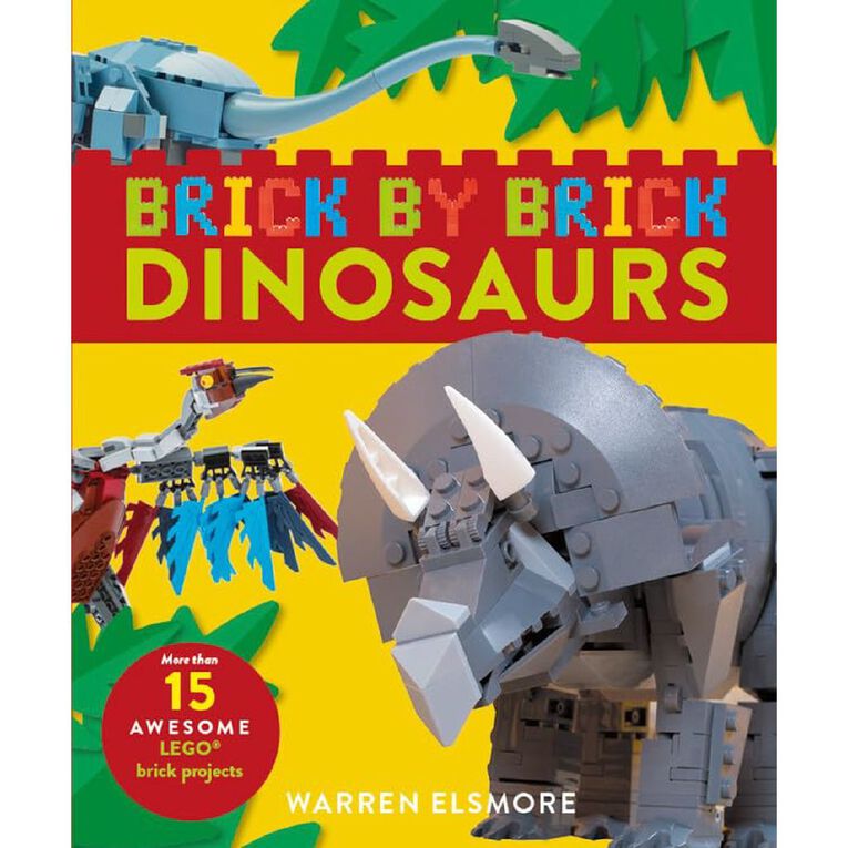 Brick By Brick Dinosaurs by Warren Elsmore, , hi-res