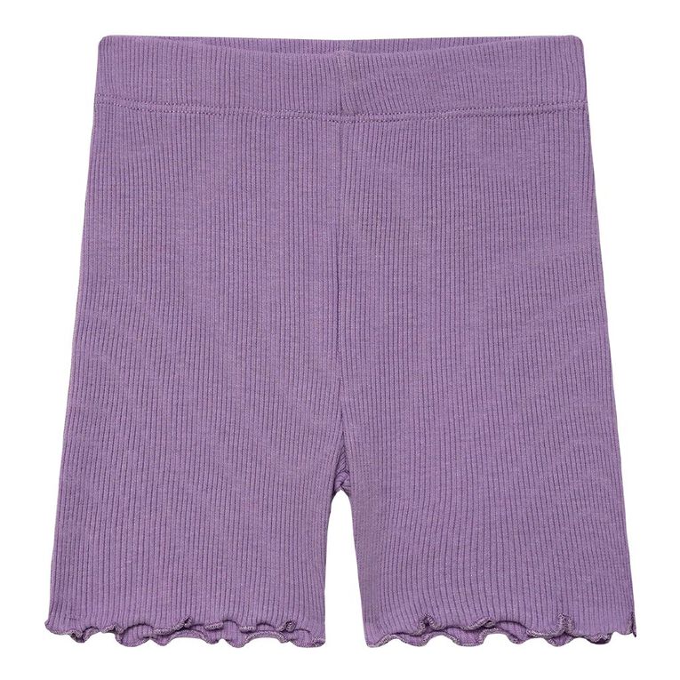 Young Original Preschool Plain Bike Shorts, Purple Light, hi-res