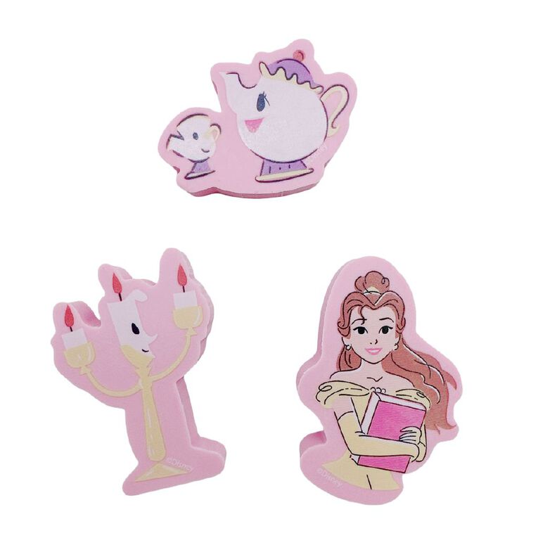 Disney Princess Erasers 3 Pack, , hi-res