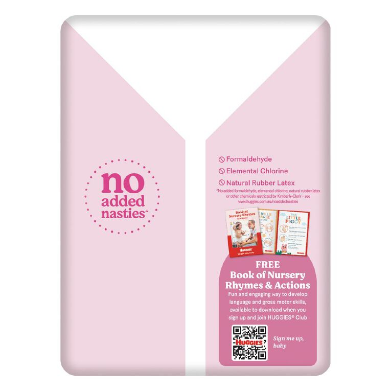 Huggies Ultra Dry Nappy Pants Toddler Girls' Size 4 9-14kg 15 Pack, , hi-res
