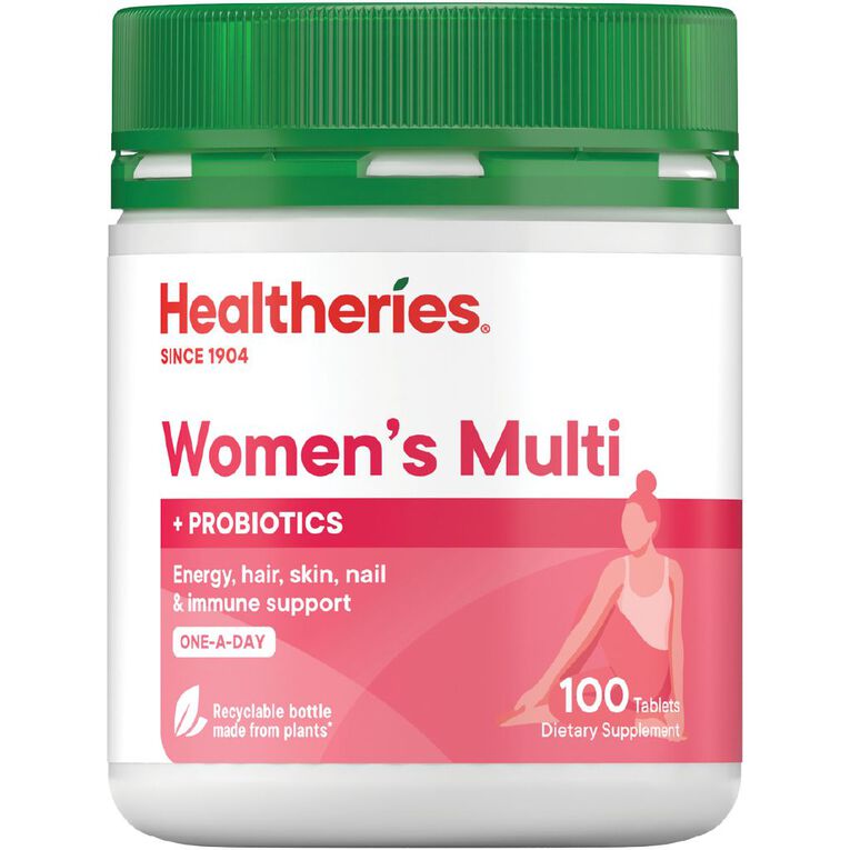 Healtheries Multi Women One A Day 100s, , hi-res