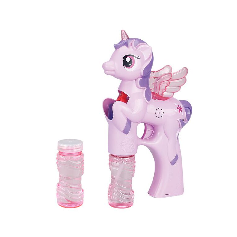 Play Studio Unicorn Bubble Blaster with Light and Sound Assorted, , hi-res