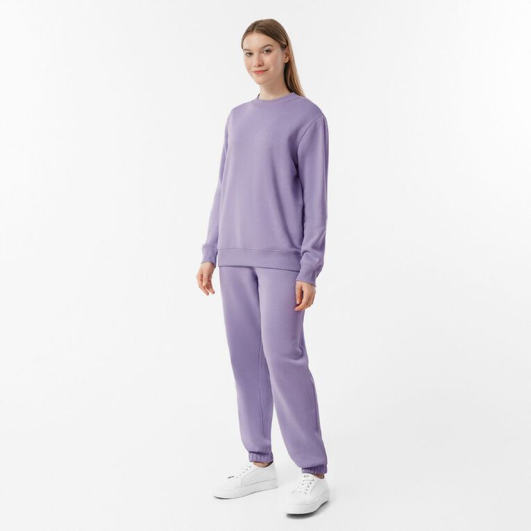 H&H Women's Essential Trackpants, Purple Light, hi-res