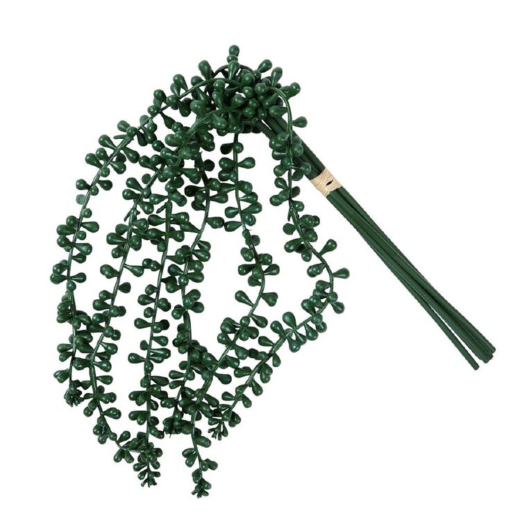 Living & Co Artificial String of Pearls Foliage Bunch, , hi-res