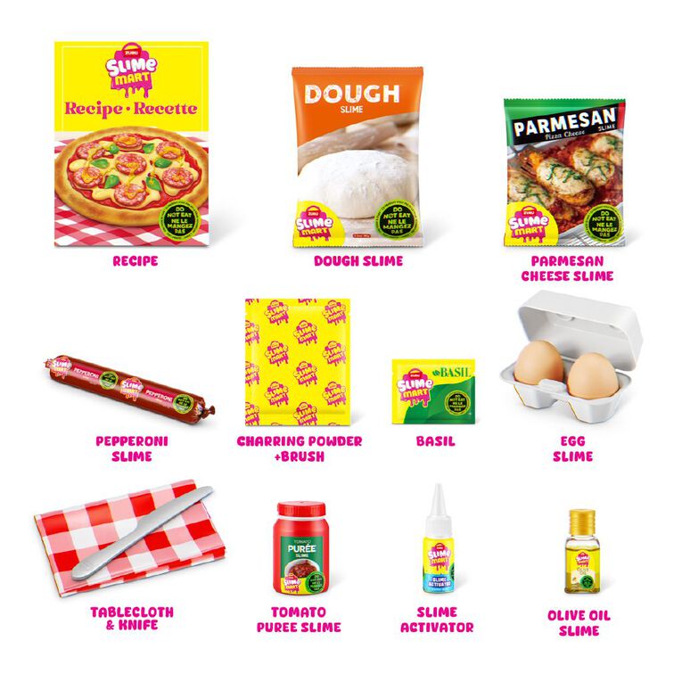 Zuru Slime Mart Small Shopping Basket Series 1Pizza, , hi-res