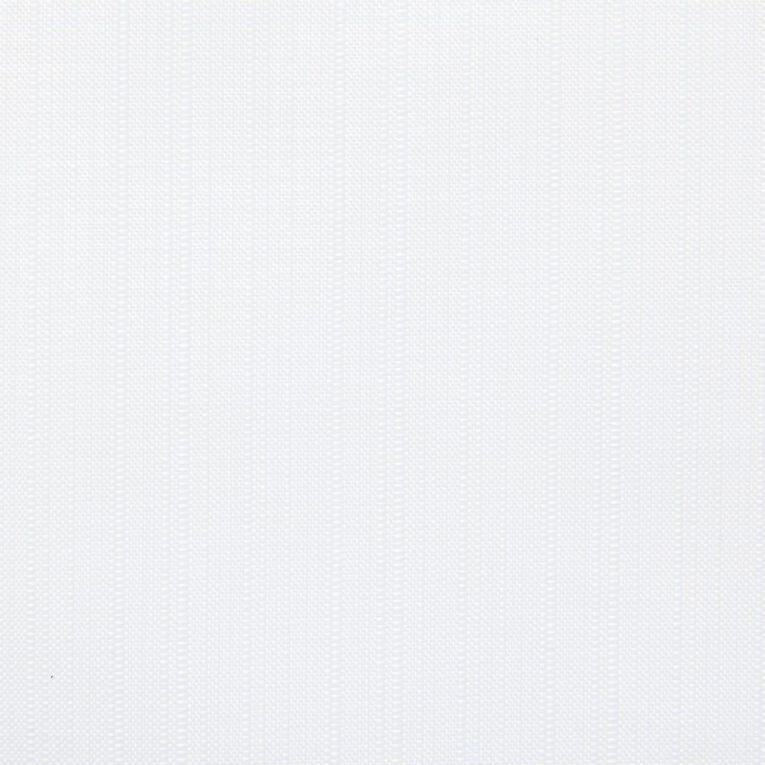 Living & Co Shower Curtain Plain Slub White 180cm x 180cm, , hi-res