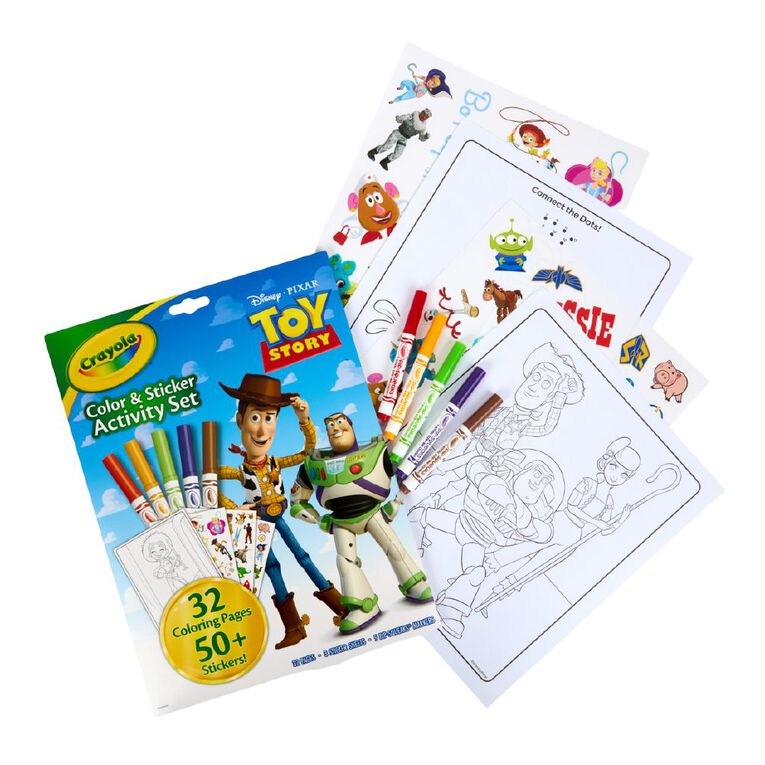 Crayola C&S Activity Set Toy Story 5, , hi-res