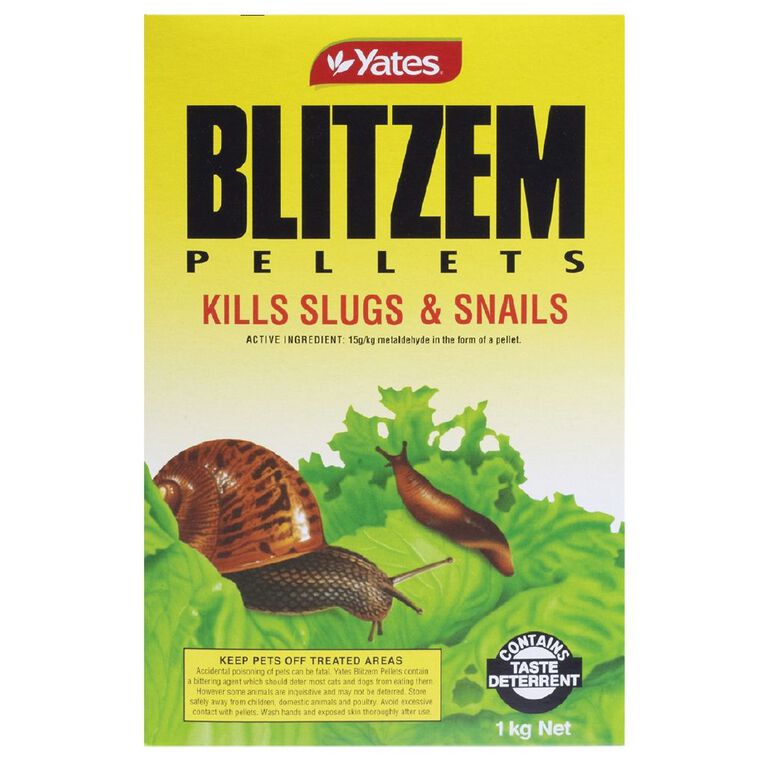 Yates Blitzem Slug and Snail Control 1kg, , hi-res