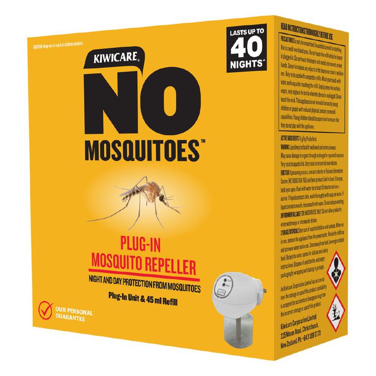 Kiwicare NO Mosquito Plug-in Repeller Primary Unit, , hi-res
