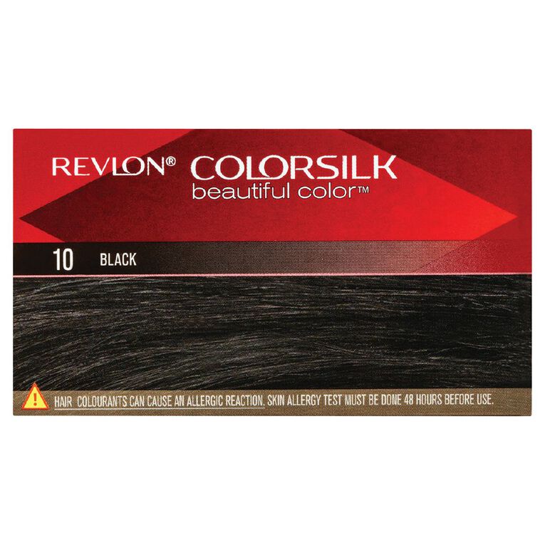 Revlon Colorsilk Hair Colour Black 10, , hi-res