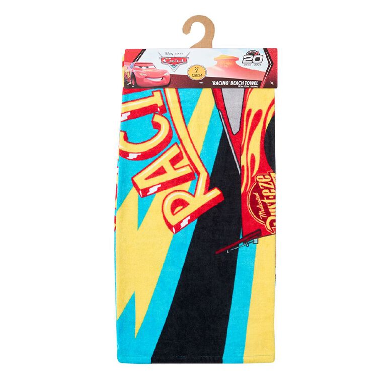 Cars Beach Towel 60x120cm, , hi-res