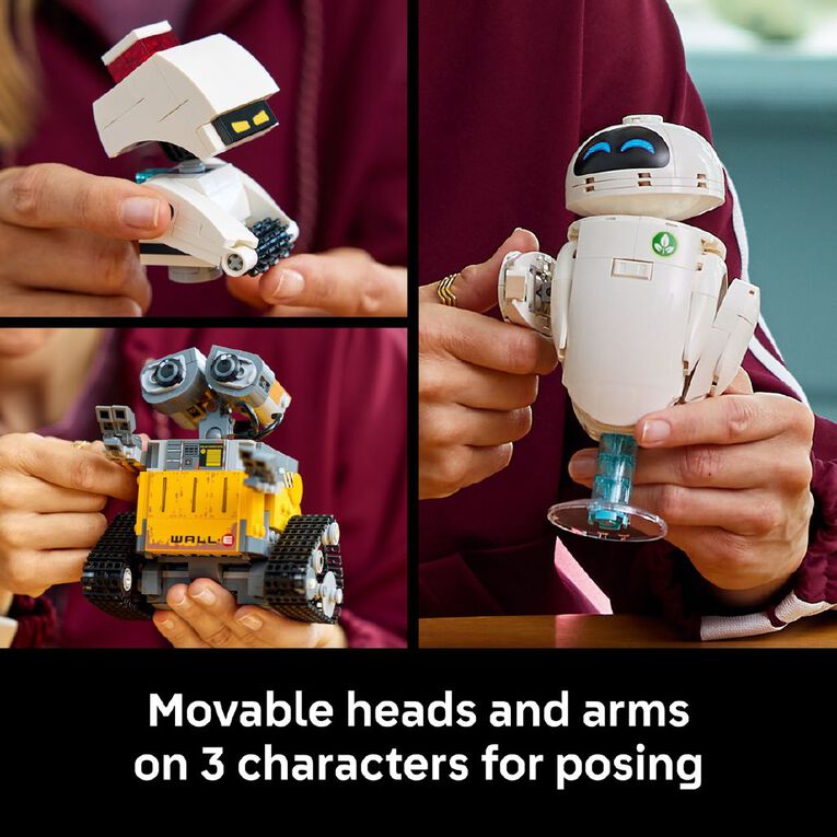 LEGO Disney Pixar WALL-E and EVE 43279, , hi-res