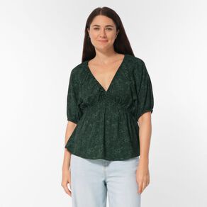 H&H Women's V-Neck Shell Top
