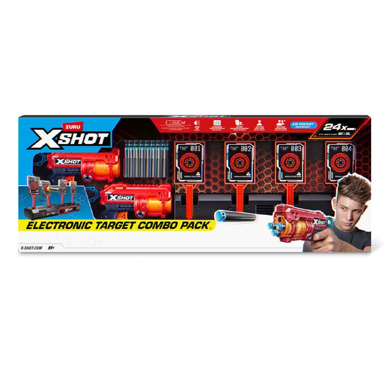 Zuru X Shot Excel Fury & Interactive Target 2 Pack, , hi-res