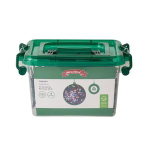 Wonderland Christmas Solar String Lights Multi-Coloured 32m