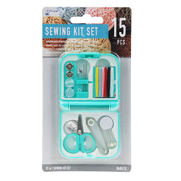 Maxcare Sewing Kit Set 15 Piece, , hi-res