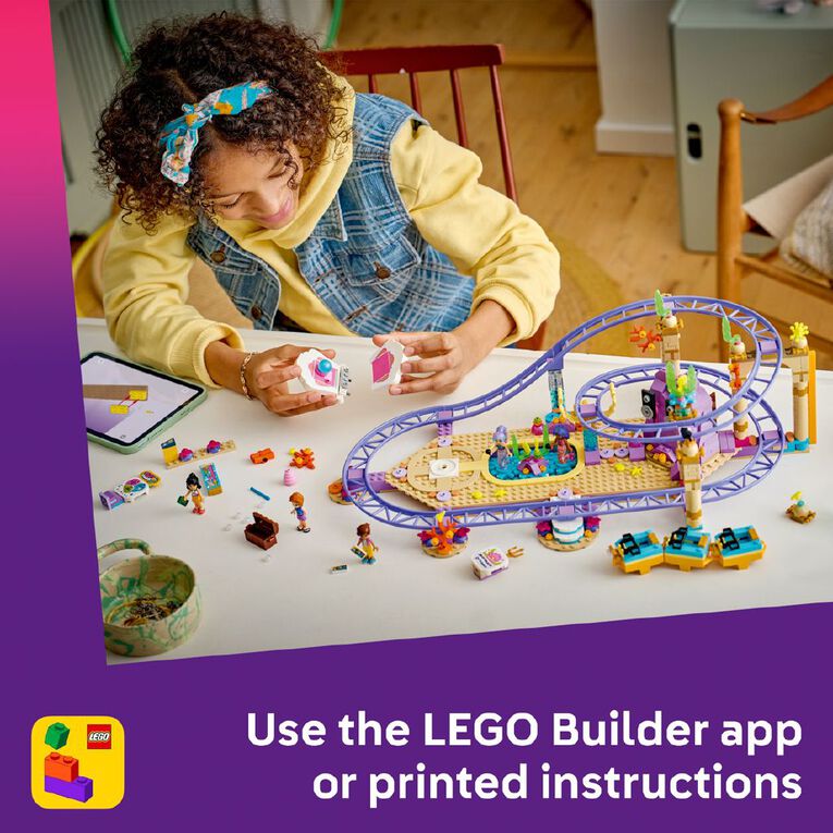 LEGO Friends Mermaid Roller Coaster Ride 42703, , hi-res