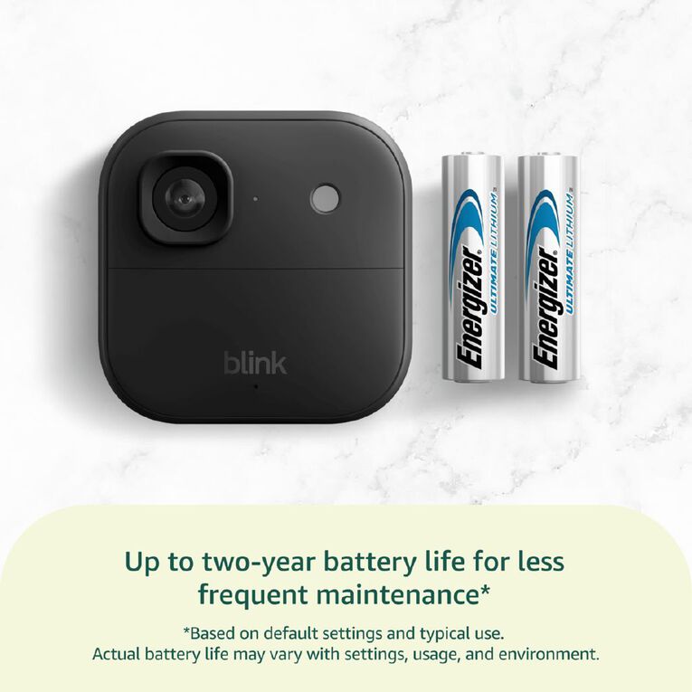 Blink Outdoor 2K+ With Sync Module Core 5 Pack Black, , hi-res