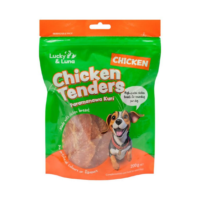 Lucky & Luna Chicken Tenders 200g, , hi-res