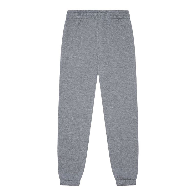 Young Original Kids' Plain Trackpants, Grey Marle, hi-res