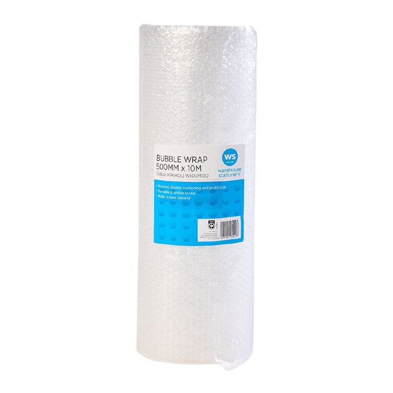 WS Bubble Wrap Roll 500mm x 10m, , hi-res