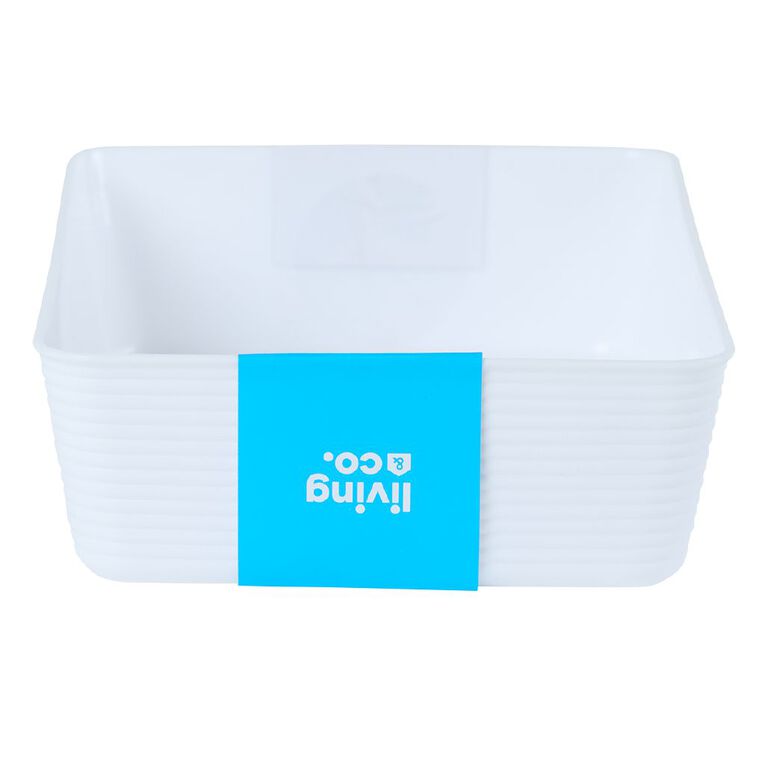 Living & Co Flexi Tray White, , hi-res
