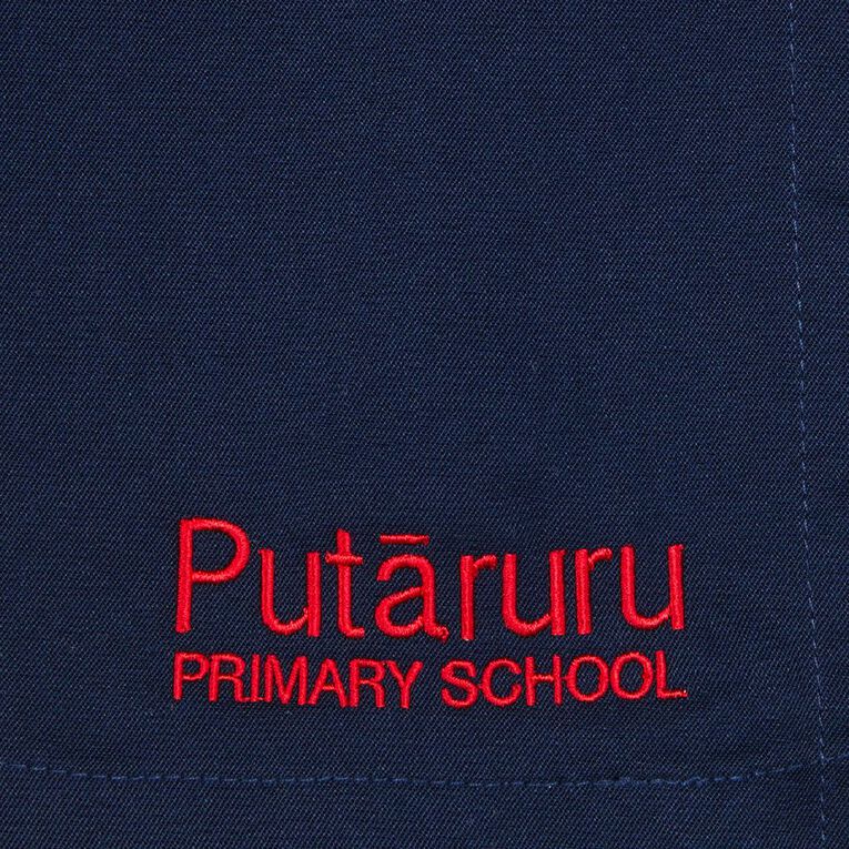 Schooltex Putaruru Skort With Embroidery, Navy, hi-res