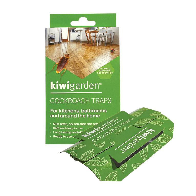 Kiwi Garden Cockroach Traps 3 Pack, , hi-res