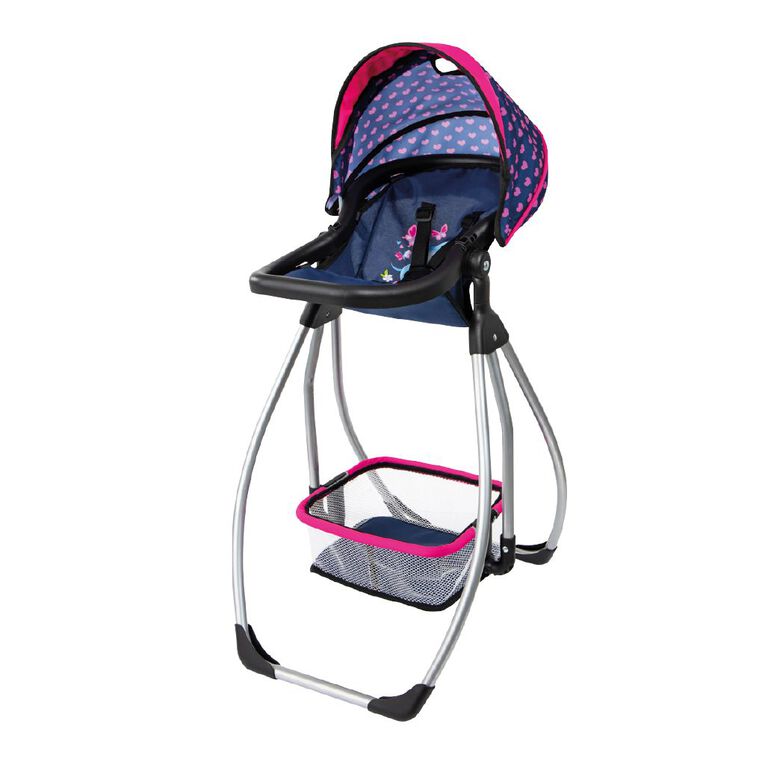 Bayer Dolls High Chair Convertible to Cradle, , hi-res