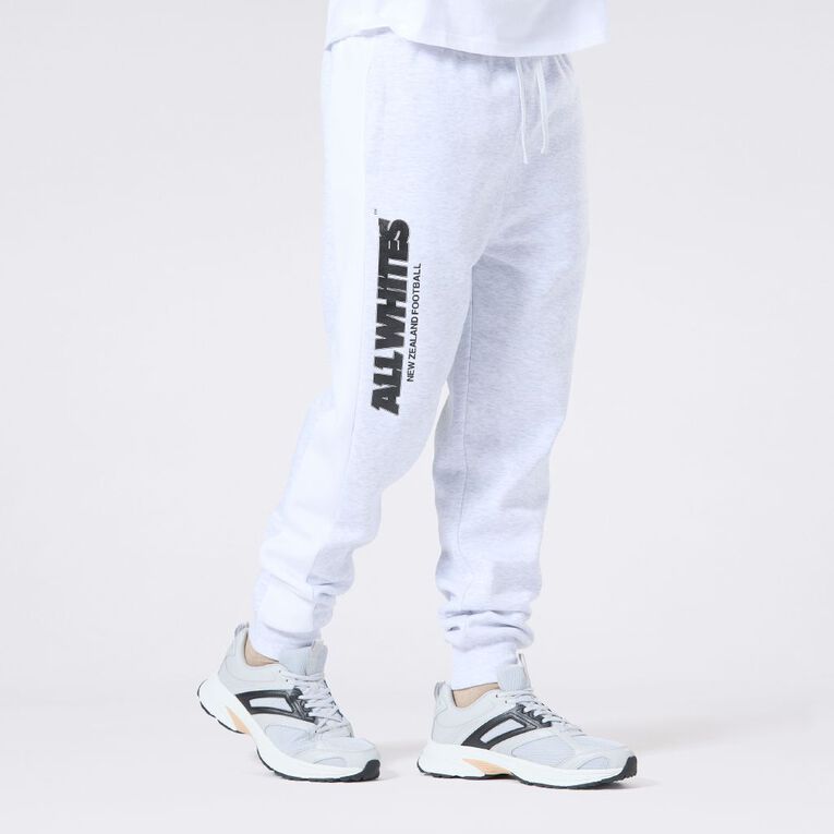 All Whites Adults' Trackpants, Grey/White, hi-res