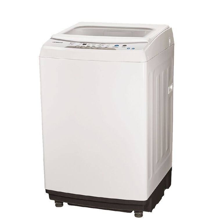 Living & Co Top Load Washing Machine 10 kg White White The Warehouse